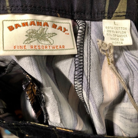 Banana Bay Resort Wear Capris Womens Large New - Picture 5 of 5